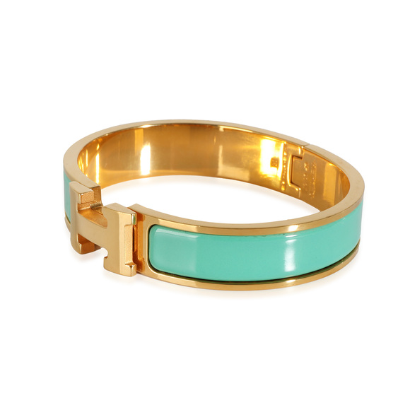 HERMES Clic H Bracelet in Gold Plated - Picture 4 of 7